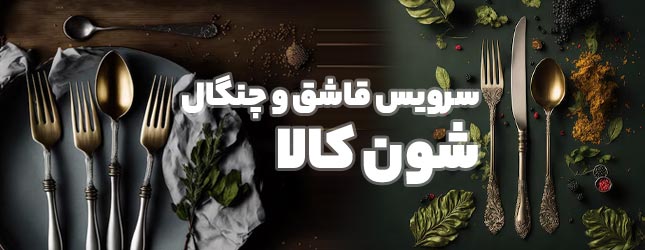 سرویس قاشق و چنگال شون کالا