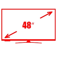 تلویزیون 48 اینچ