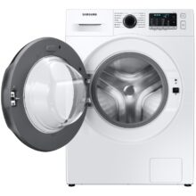 Samsung 8 kg washing machine, model WW80TA046AE, white color, 2020