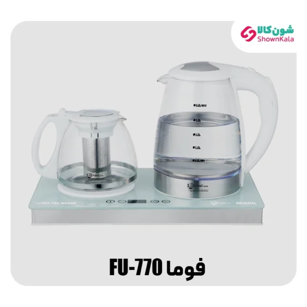 خرید چای‌ساز صفحه ای فوما مدل FU-770 از شون کالا