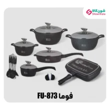 ظروف آشپزی و سرویس قابلمه 19 پارچه فوما مدل FU-873
