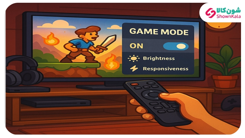 فعالسازی Game Mode (حالت بازی)