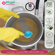 خرید قابلمه آش با پوشش نچسب لایف اسمایل چند لایه گرانیت مدل RDPP7-24F با شستشوی آسان